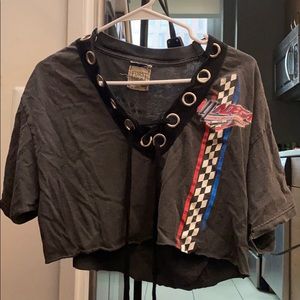 Furst Of A Kind Graphic Crop Tee